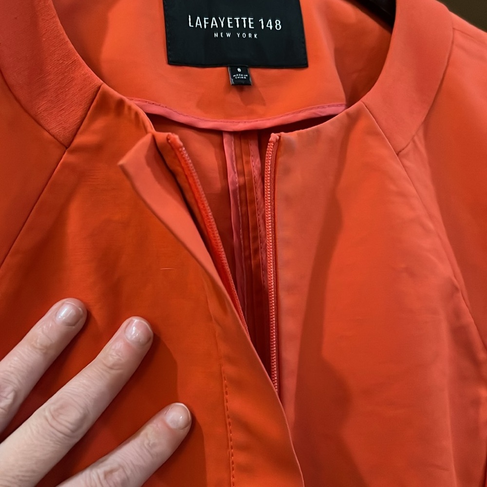 Lafayette 148 Red Dinner Jacket - image 6